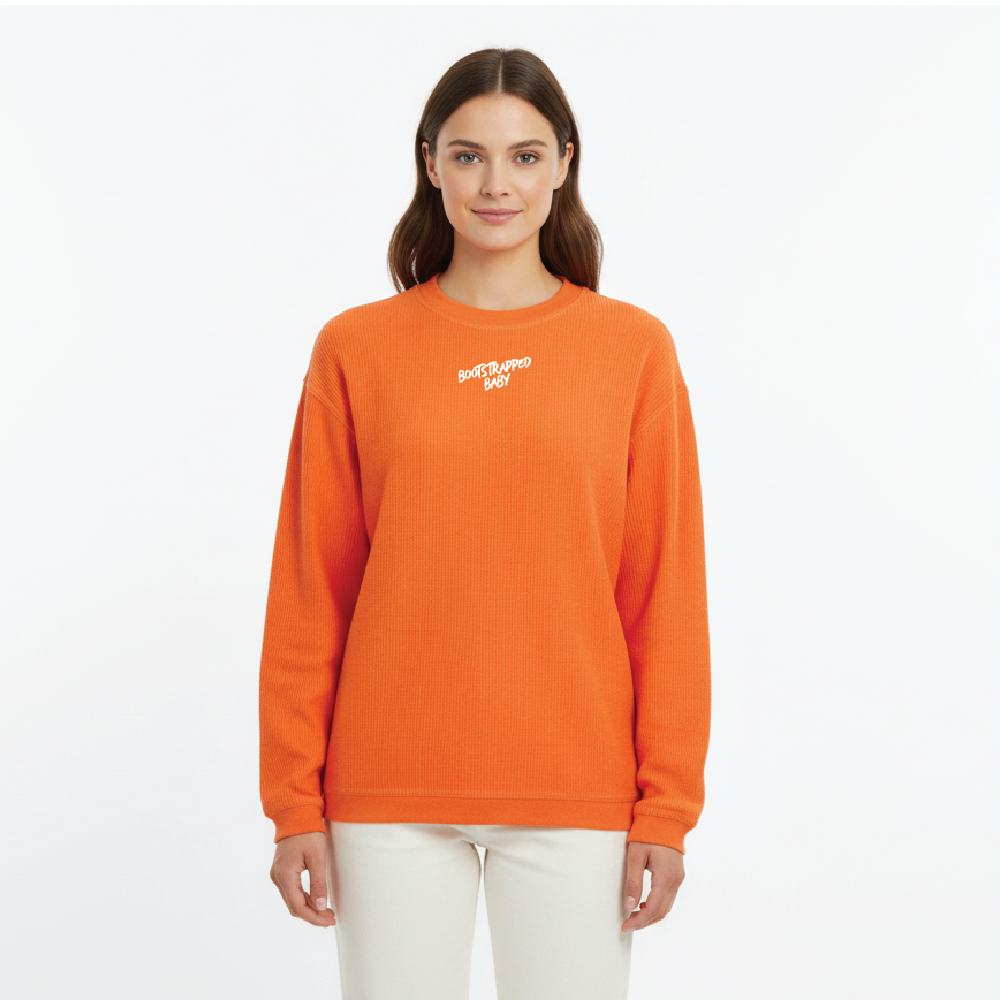 Bootstrapped Baby Corded Crewneck Sweatshirt
