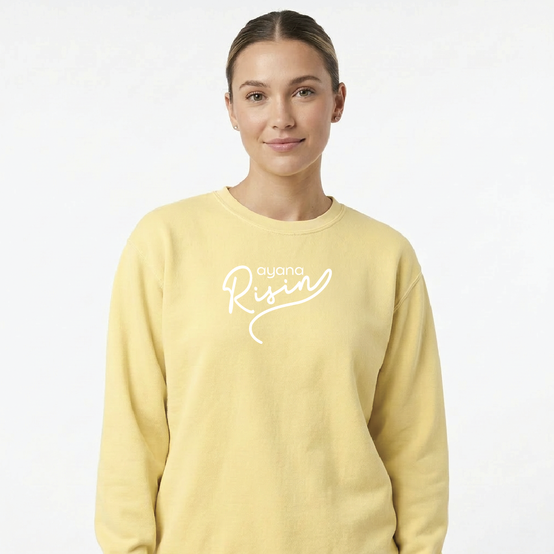 Ayana Rising Lightweight Crewneck Sweatshirt