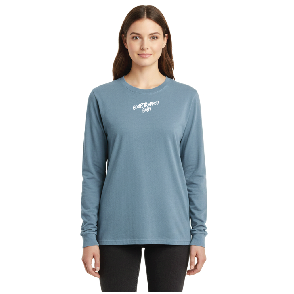 Bootstrapped Baby Heavyweight Long Sleeve T-Shirt