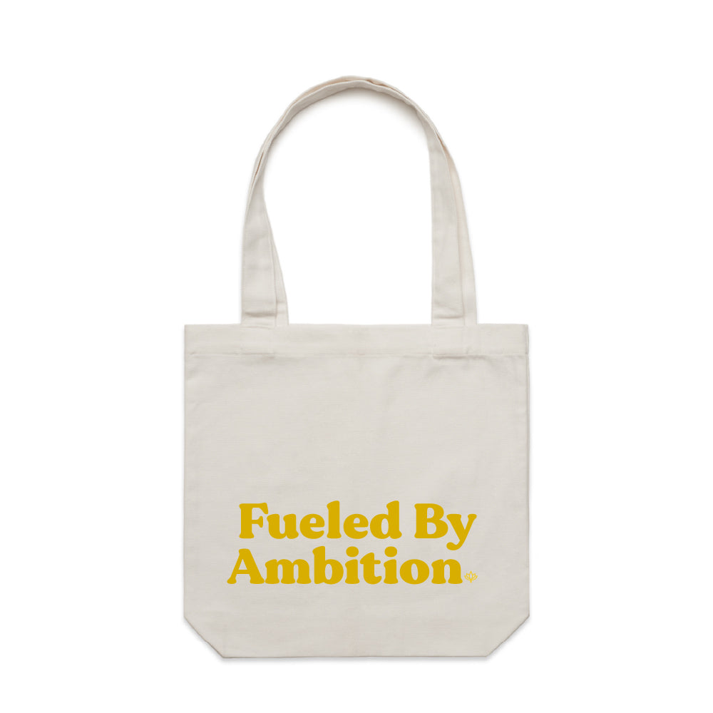 Fueled by Ambition Premium Canvas Tote
