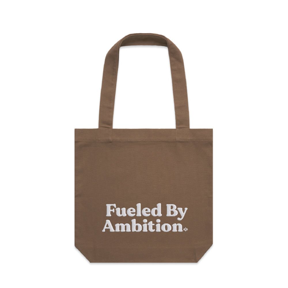 Fueled by Ambition Premium Canvas Tote