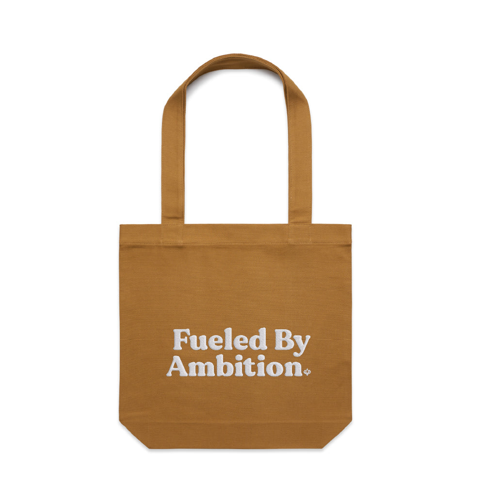 Fueled by Ambition Premium Canvas Tote