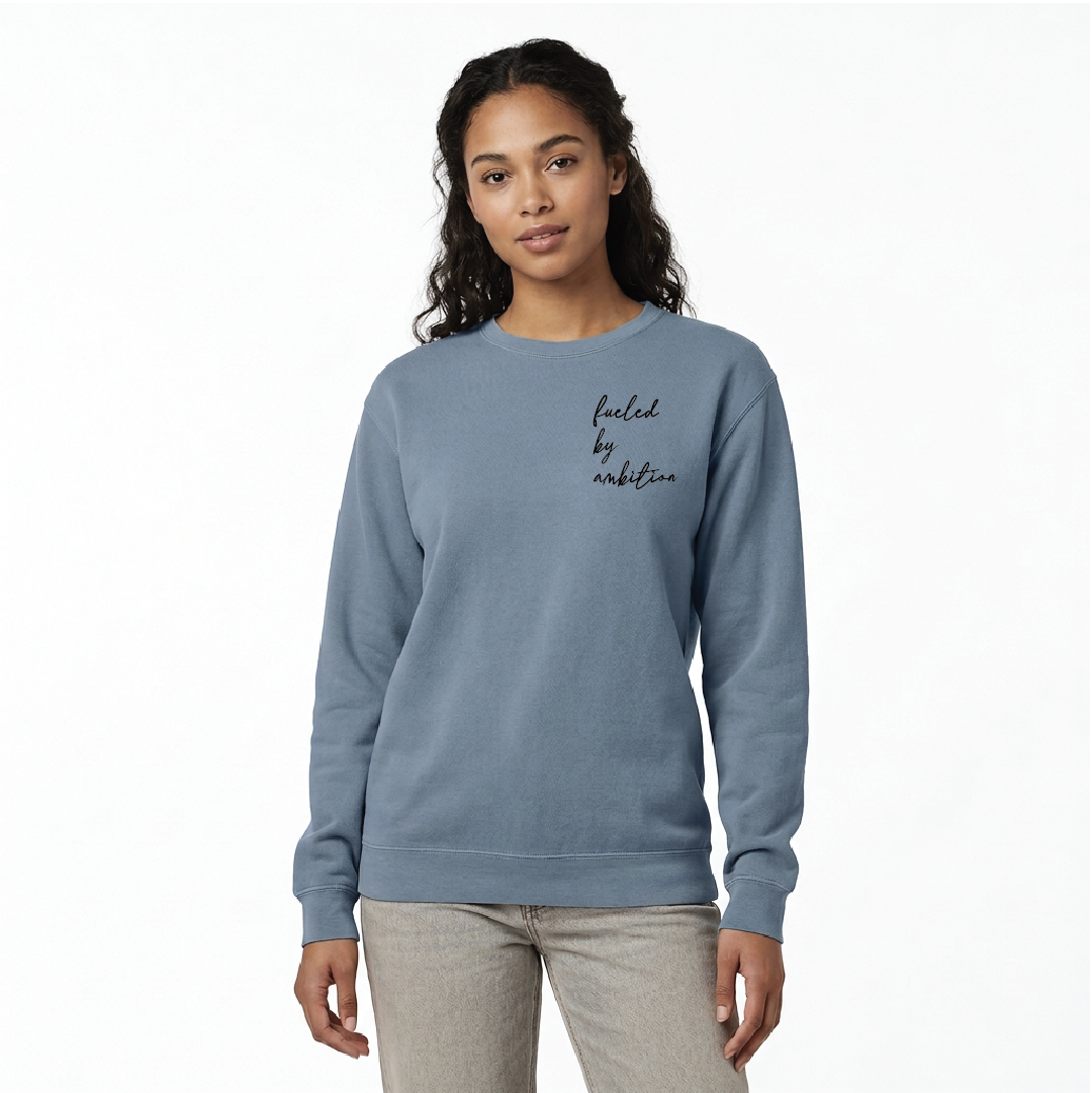 Fueled by Ambition Lightweight Crewneck Sweatshirt