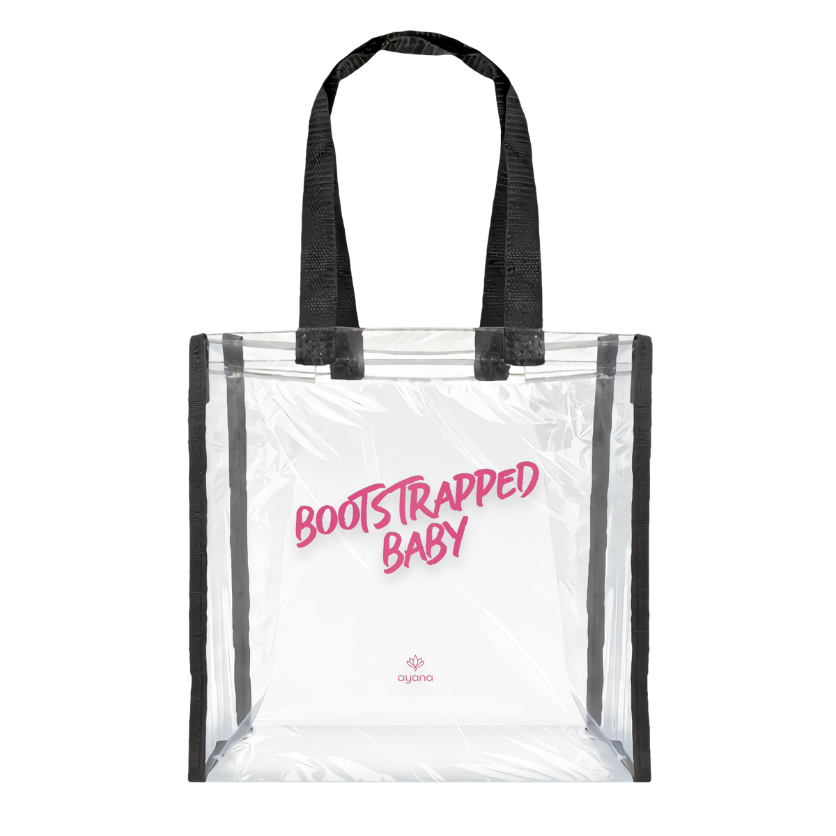 Bootstrapped Baby Clear Stadium Bag
