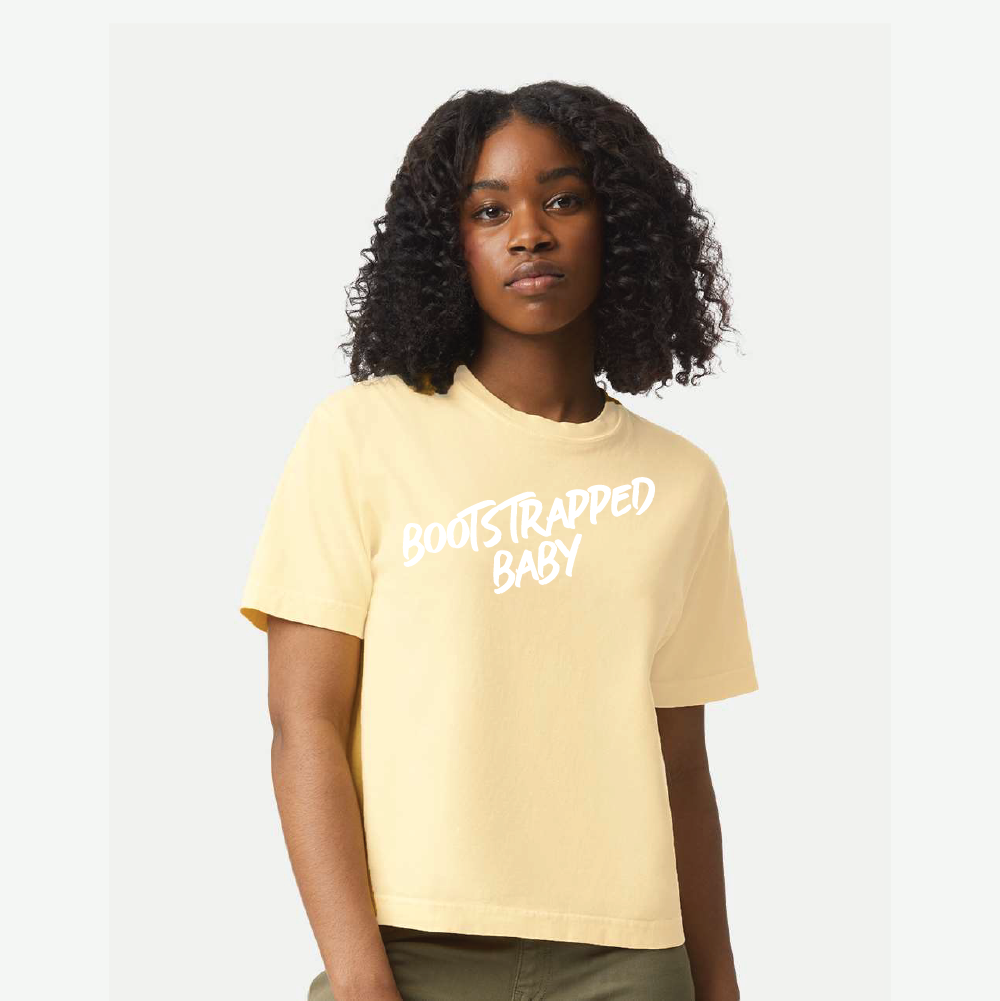 Bootstrapped Baby The Everyday Boxy Tee