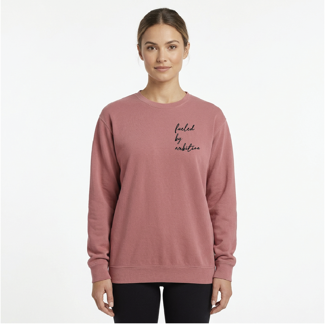 Fueled by Ambition Lightweight Crewneck Sweatshirt
