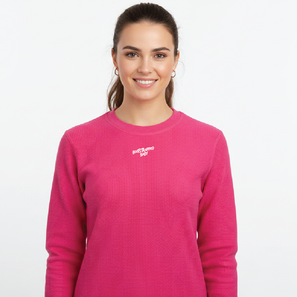 Bootstrapped Baby Corded Crewneck Sweatshirt