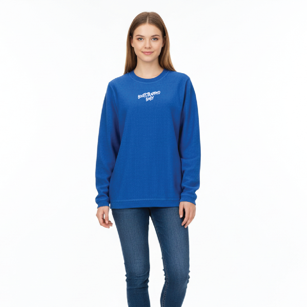 Bootstrapped Baby Corded Crewneck Sweatshirt