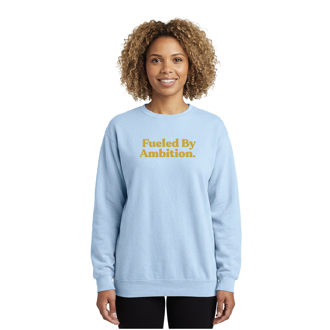 Fueled by Ambition Lightweight Crewneck Sweatshirt