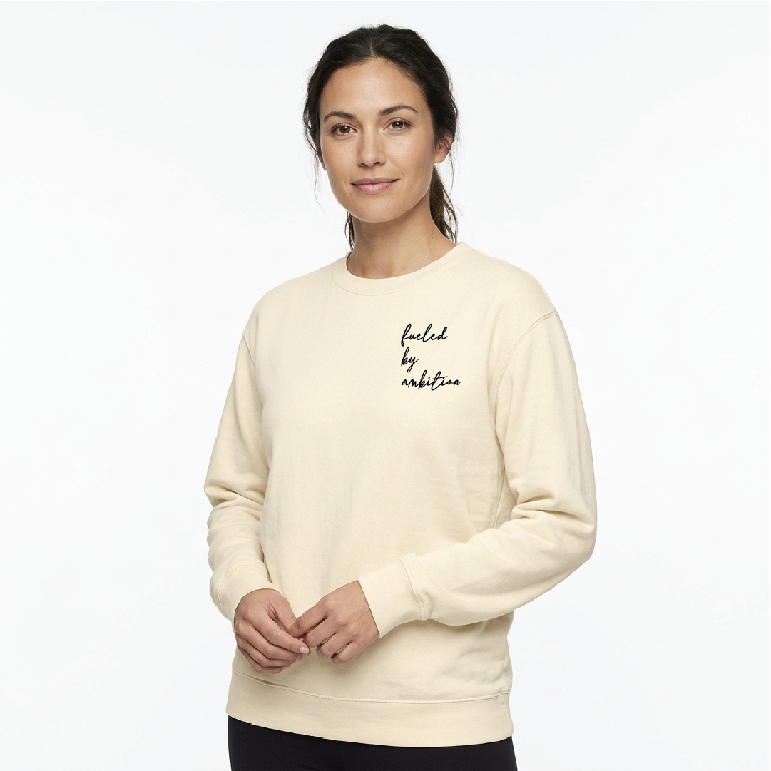 Fueled by Ambition Lightweight Crewneck Sweatshirt