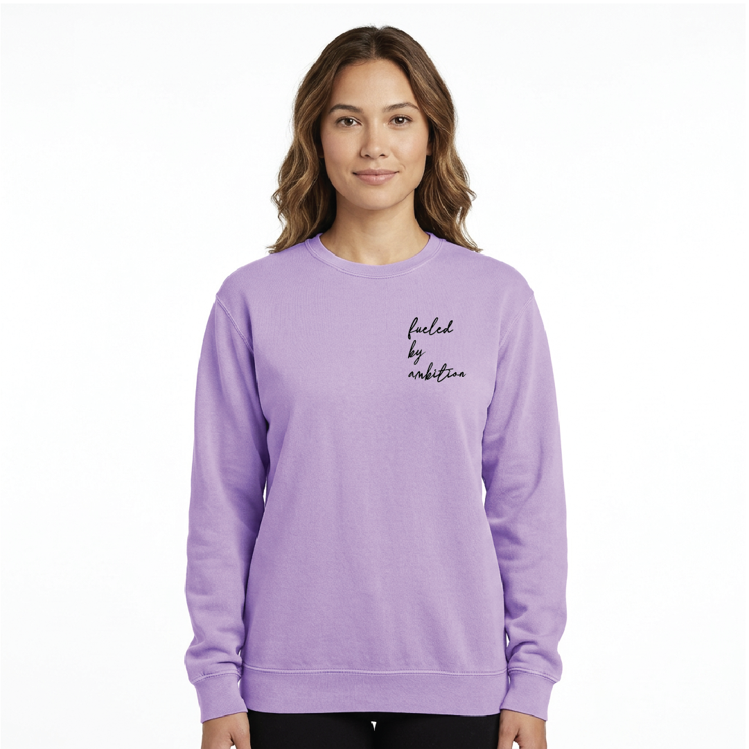 Fueled by Ambition Lightweight Crewneck Sweatshirt