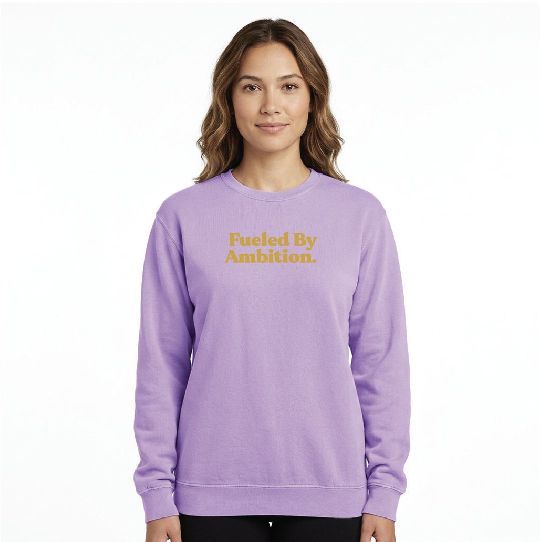 Fueled by Ambition Lightweight Crewneck Sweatshirt