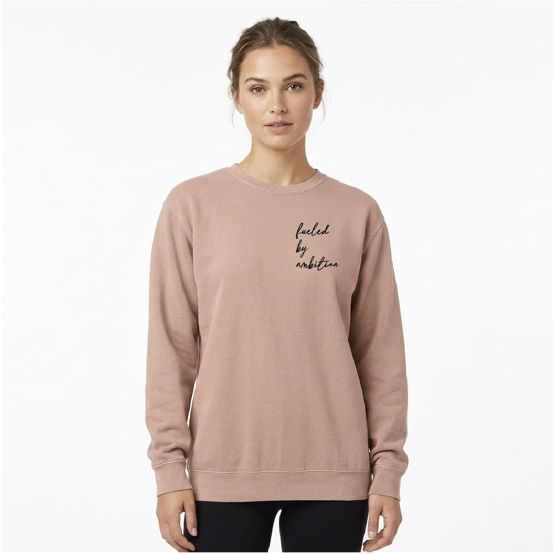 Fueled by Ambition Lightweight Crewneck Sweatshirt